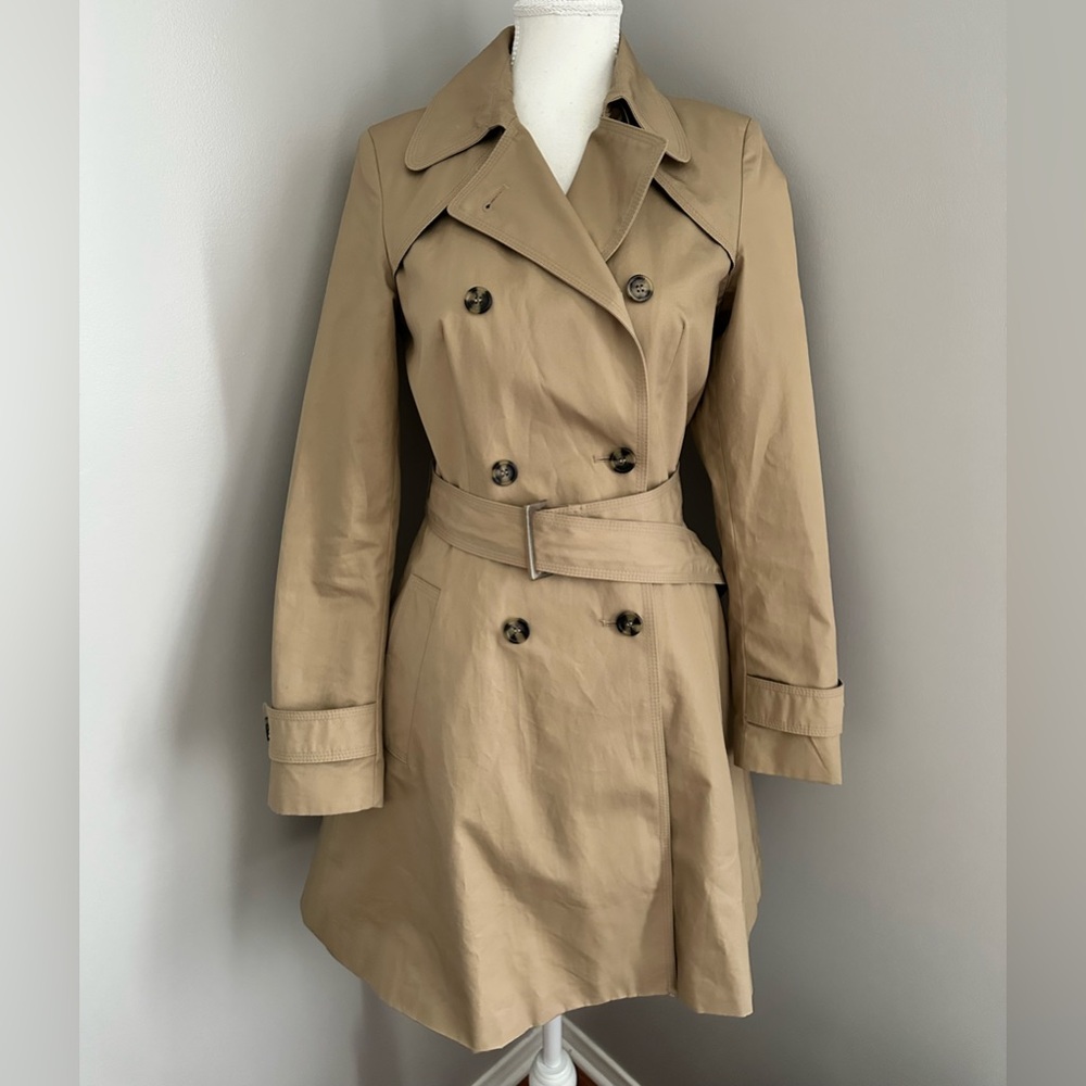 Zara Classic Tan Trench Coat